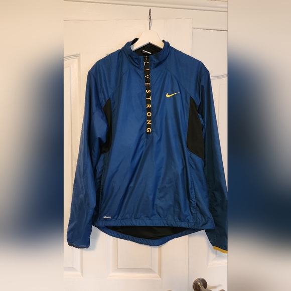 Nike LIVESTRONG Jacket, M, Blue - Picture 1 of 10